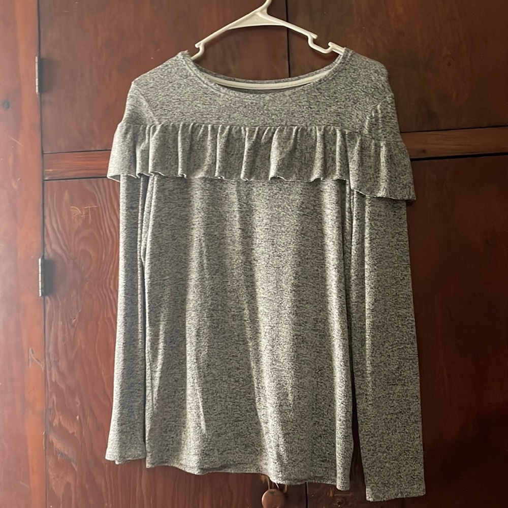 Grey Long sleeve dress shirt